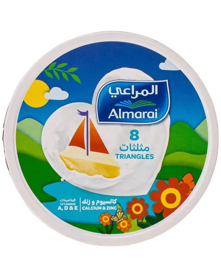 Almarai Triangle Cheese, 8 Portions, 120g